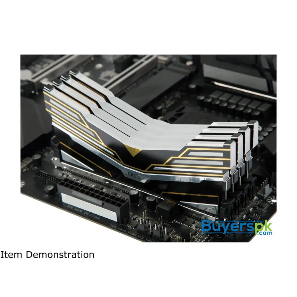 OLOy Warhawk RGB 16gb DDR4 3000MHz Desktop Memory - Black OLOy Warhawk RGB 16gb DDR4 3000MHz Desktop Memory - Black